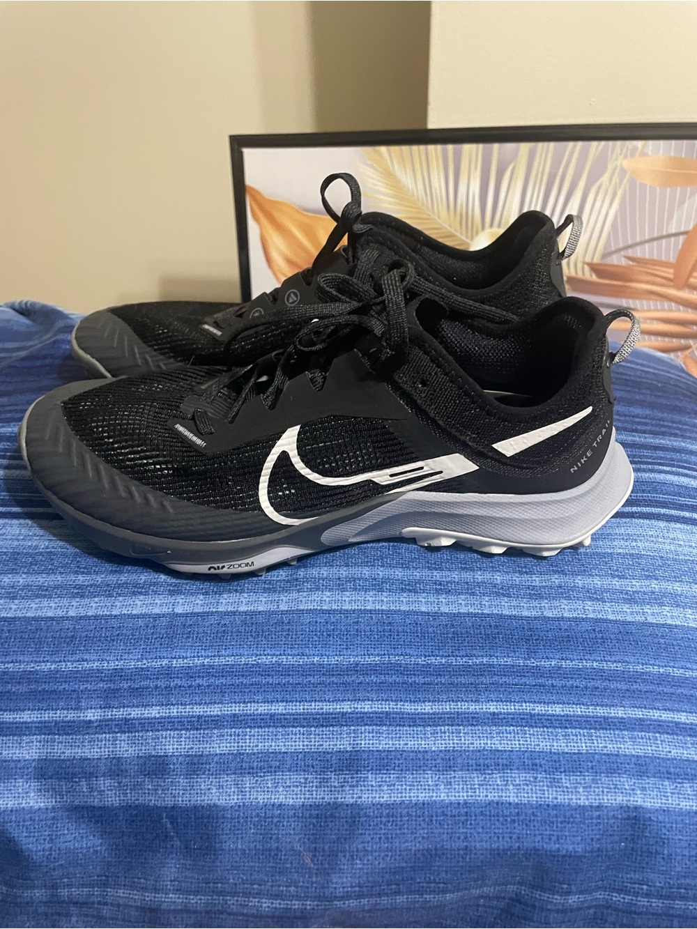 Nike Black & White Men's Trail Running Shoes